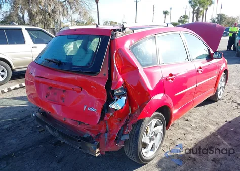 2005 Pontiac Vibe z USA, uszkodzony, nr VIN 5Y2SL63865Z477328